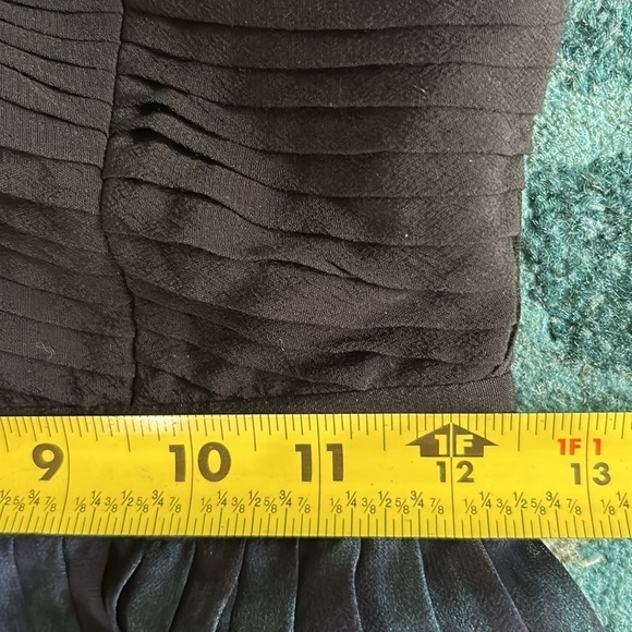 Silence & Noise Pleated Corset Maxi Dress 12 Days of Dresses Size XS - Picture 11 of 12